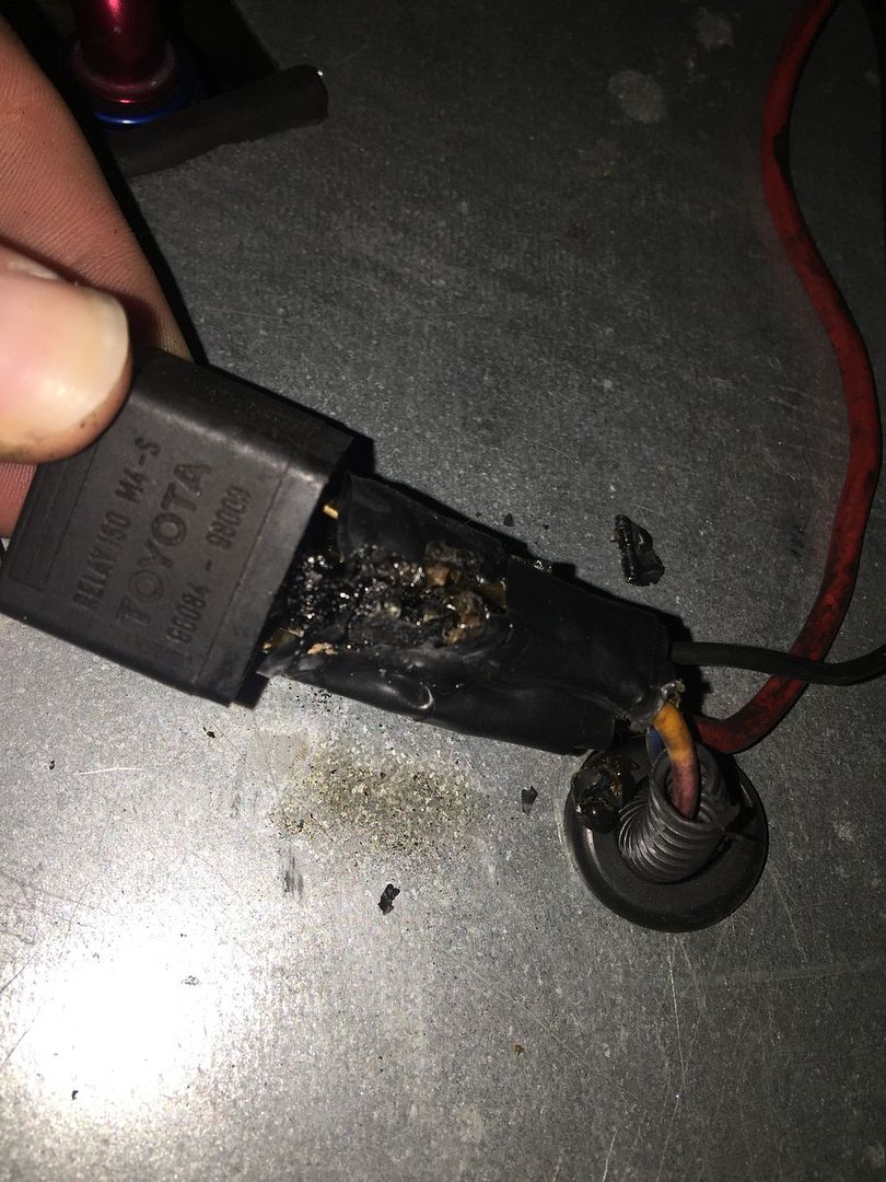 fuel pump relay melted Supra Forums